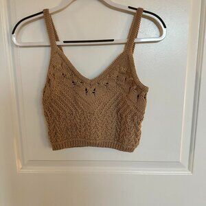 Express mesh crop top
